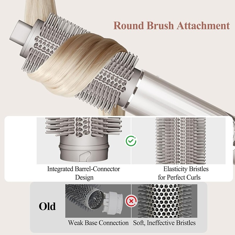 A29R 샤크 플렉스스타일 볼류마이징 라운드 브러쉬 어 - Hair Dryer Styling Comb Attachment 리뷰 및 가격