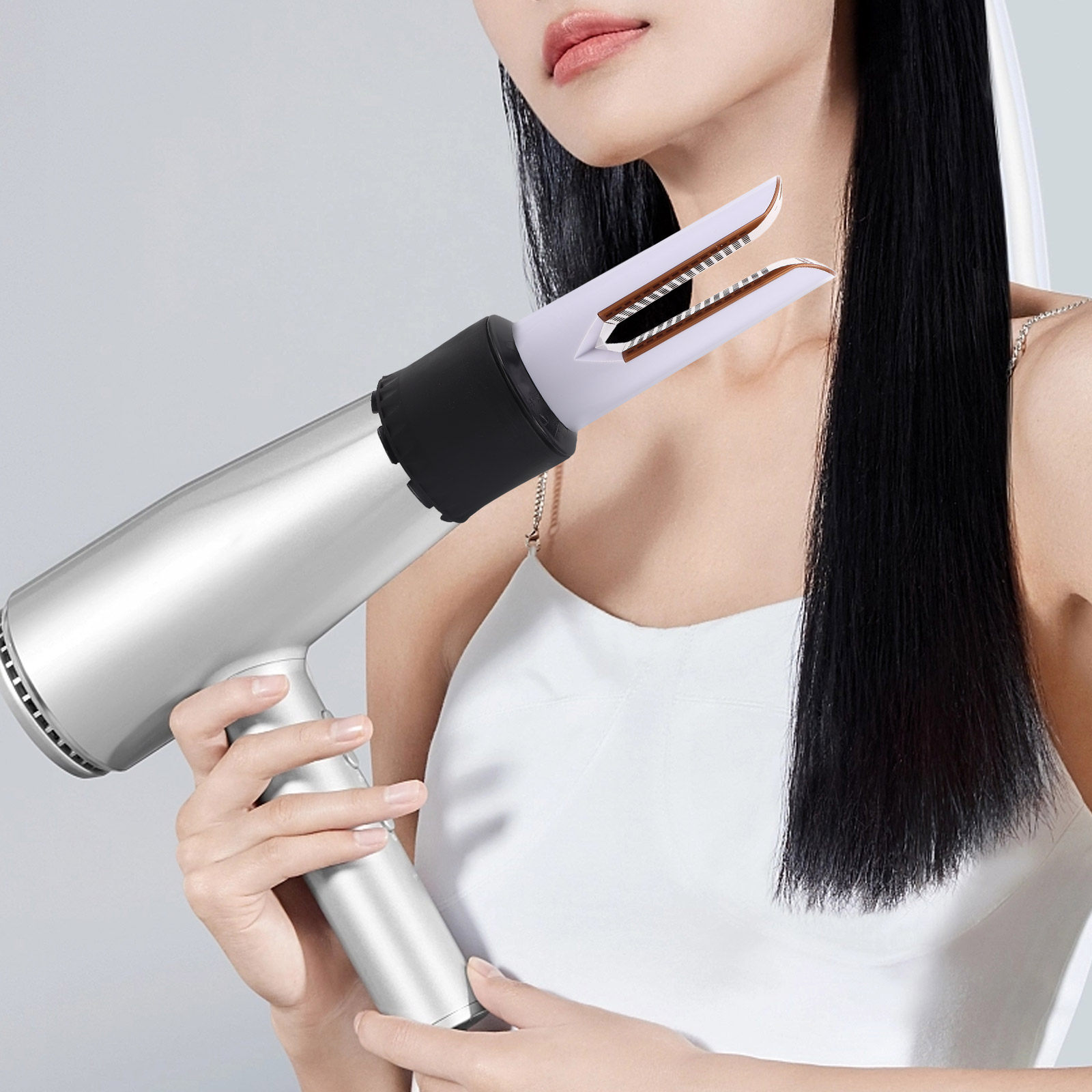 Hair Dryer Styling Comb Attachment - 1세트 휴대용 헤어 스타일링용 드라이어 노즐