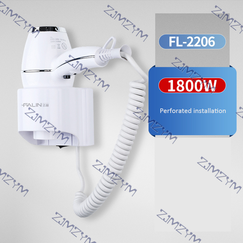 벽 장착형 고출력 헤어 드라이어, 가정 및 호텔용 냉풍 - Wall Mount Hotel Hair Dryer 1800W 리뷰 및 가격