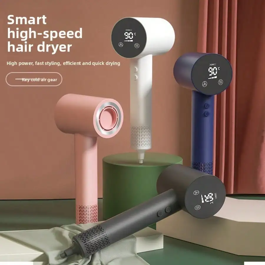 전문가용 살롱 이온 헤어 드라이어, 터치스크린 고출력  - Hair Blow Dryer Low Noise Powerful 리뷰 및 가격