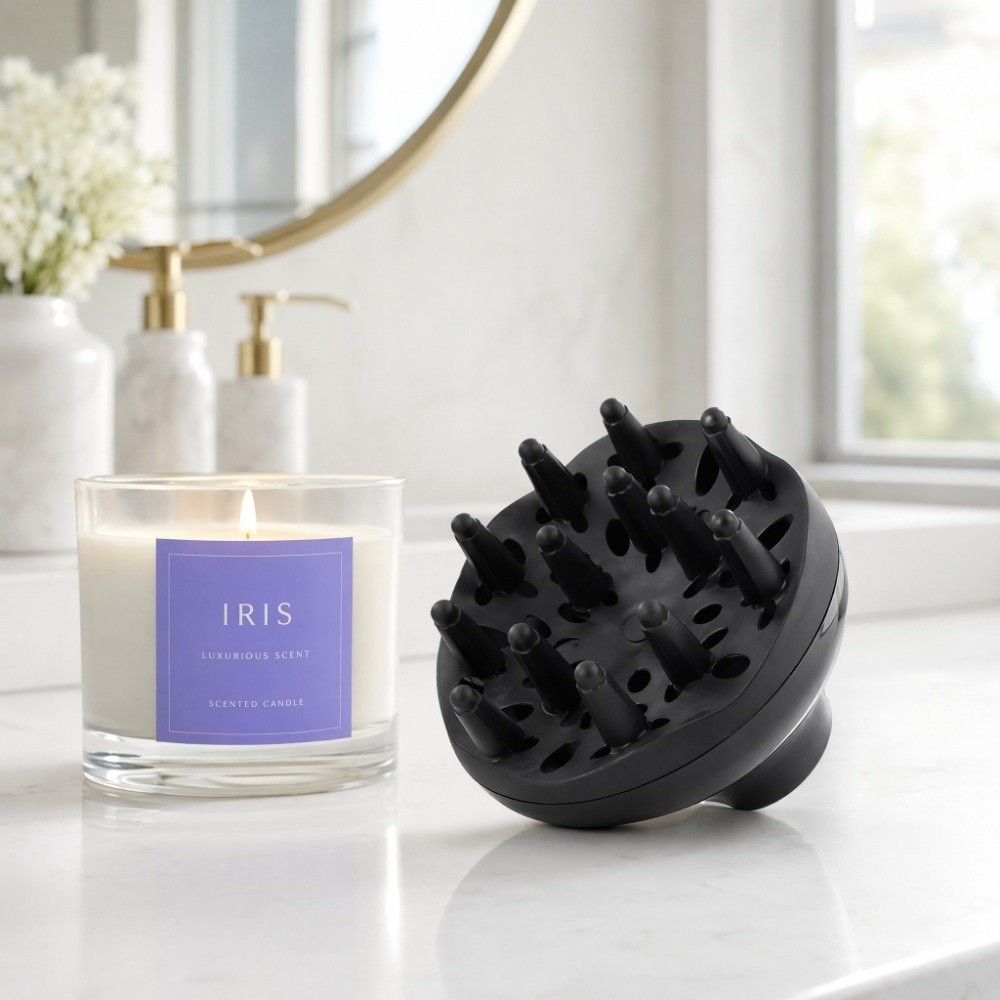 블랙 컬러 유니버설 헤어 드라이어 디퓨저 스타일리쉬 디 - Hair Dryer Diffuser Attachment Universal 리뷰 및 가격
