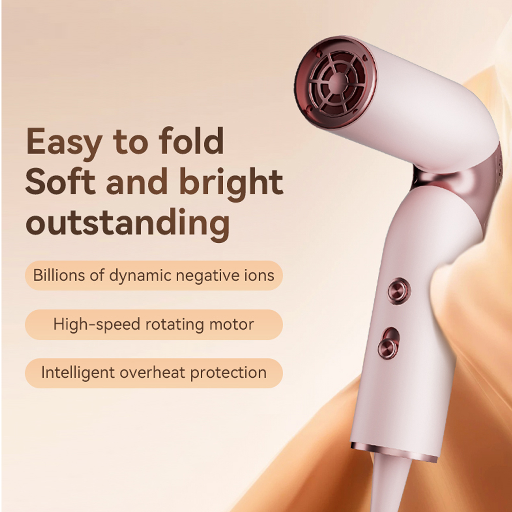 2025 휴대용 접이식 미니 헤어 드라이어 110000 - Foldable Travel Hair Dryer Brushless 리뷰 및 가격