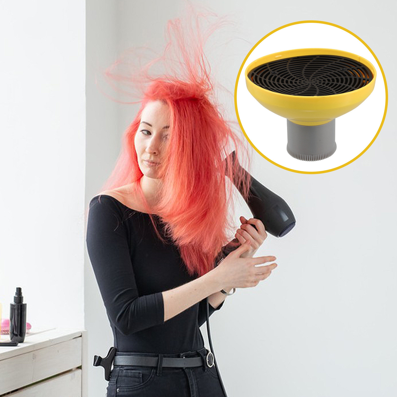 모든 브랜드의 헤어 드라이어에 호환되는 헤어 드라이어  - Hair Dryer Diffuser Attachment Universal 리뷰 및 가격