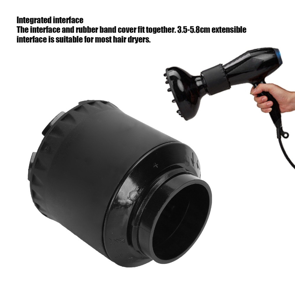 조절 가능한 공기 흐름 헤어 드라이어 디퓨저 블랙 색상 - Hair Dryer Diffuser Attachment Universal 리뷰 및 가격