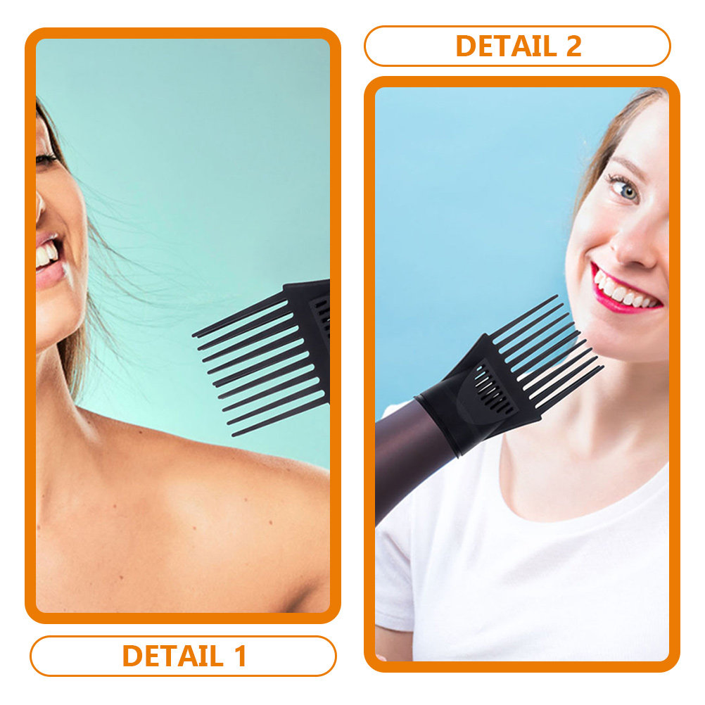 헤어 드라이어 노즐 빗 5개 세트, 부드러운 건조와 매 - Hair Dryer Styling Comb Attachment 리뷰 및 가격