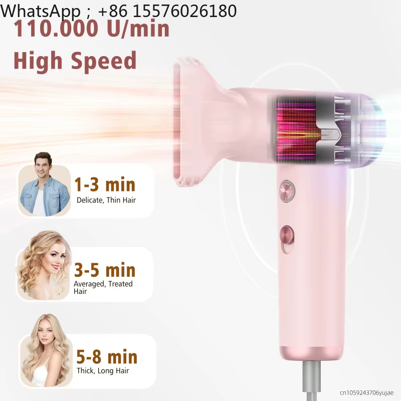 미니 휴대용 헤어 드라이어 110000RPM 고속 브러 - High Speed Hair Dryer Brushless 110000Rpm 리뷰 및 가격