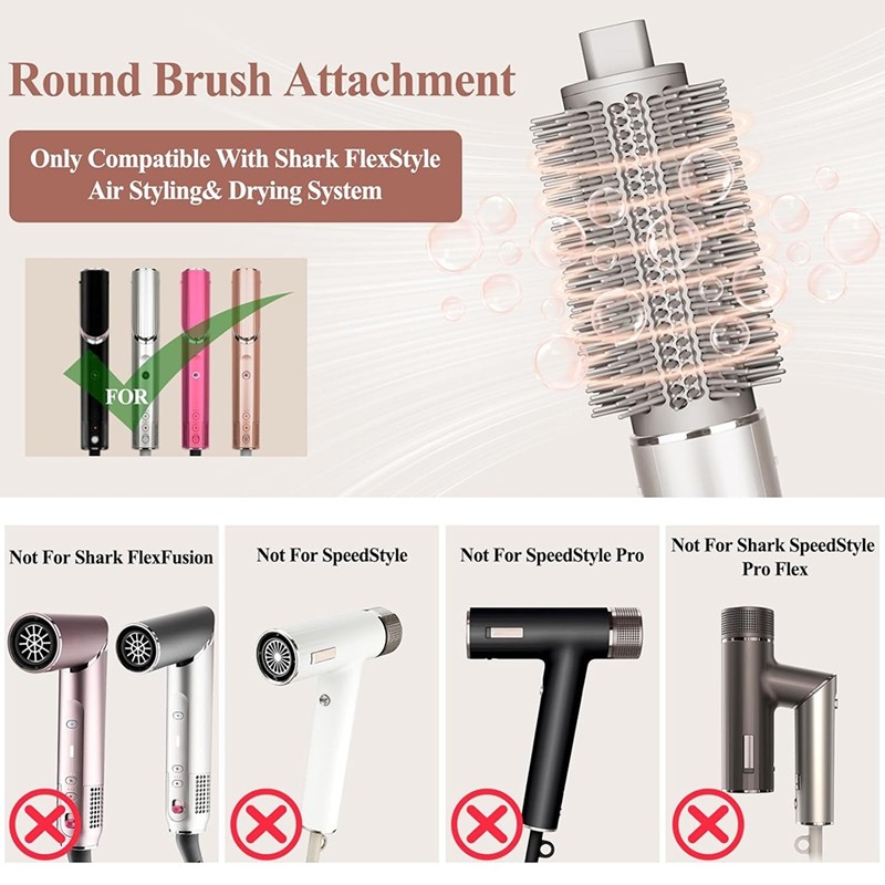 A29R 샤크 플렉스스타일 볼류마이징 라운드 브러쉬 어 - Hair Dryer Styling Comb Attachment 리뷰 및 가격