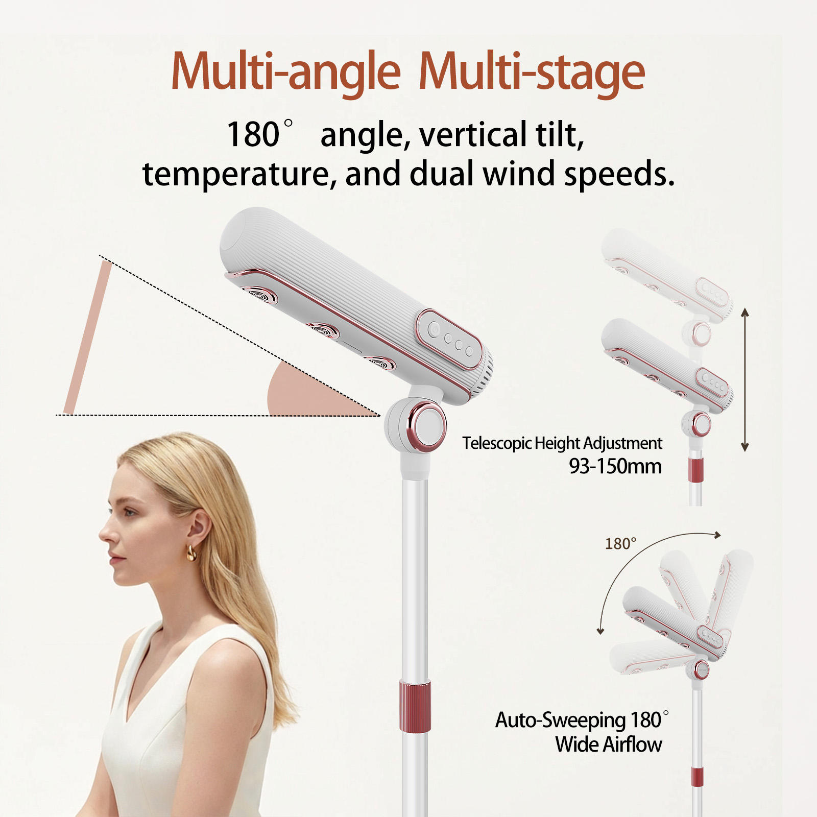 핸즈프리 플로어 스탠드 헤어 드라이어 360도 회전 지 - Hair Dryer Stand Hands Free Floor 리뷰 및 가격
