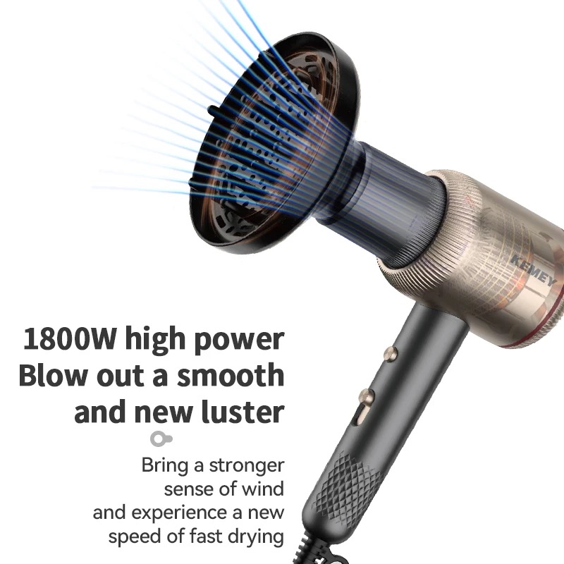 Kemei 전문 이온 살롱 헤어 드라이어 강력한 180 - Hair Blow Dryer Low Noise Powerful 리뷰 및 가격