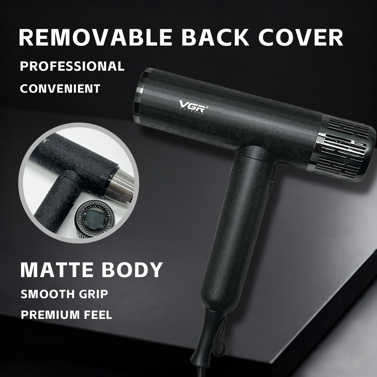 VGR 업그레이드됨 헤어 드라이어 전문가용 강력한 헤어 - Hair Blow Dryer Low Noise Powerful 리뷰 및 가격