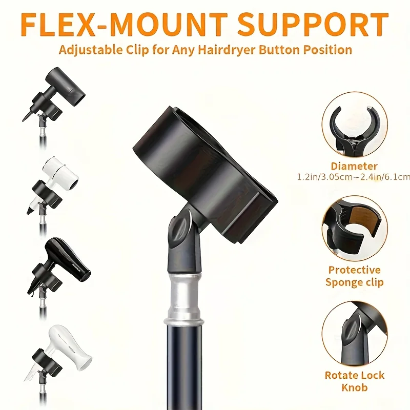 헤어 드라이어 바닥 거치대, 손으로 잡을 필요 없음,  - Hair Dryer Stand Hands Free Floor 리뷰 및 가격