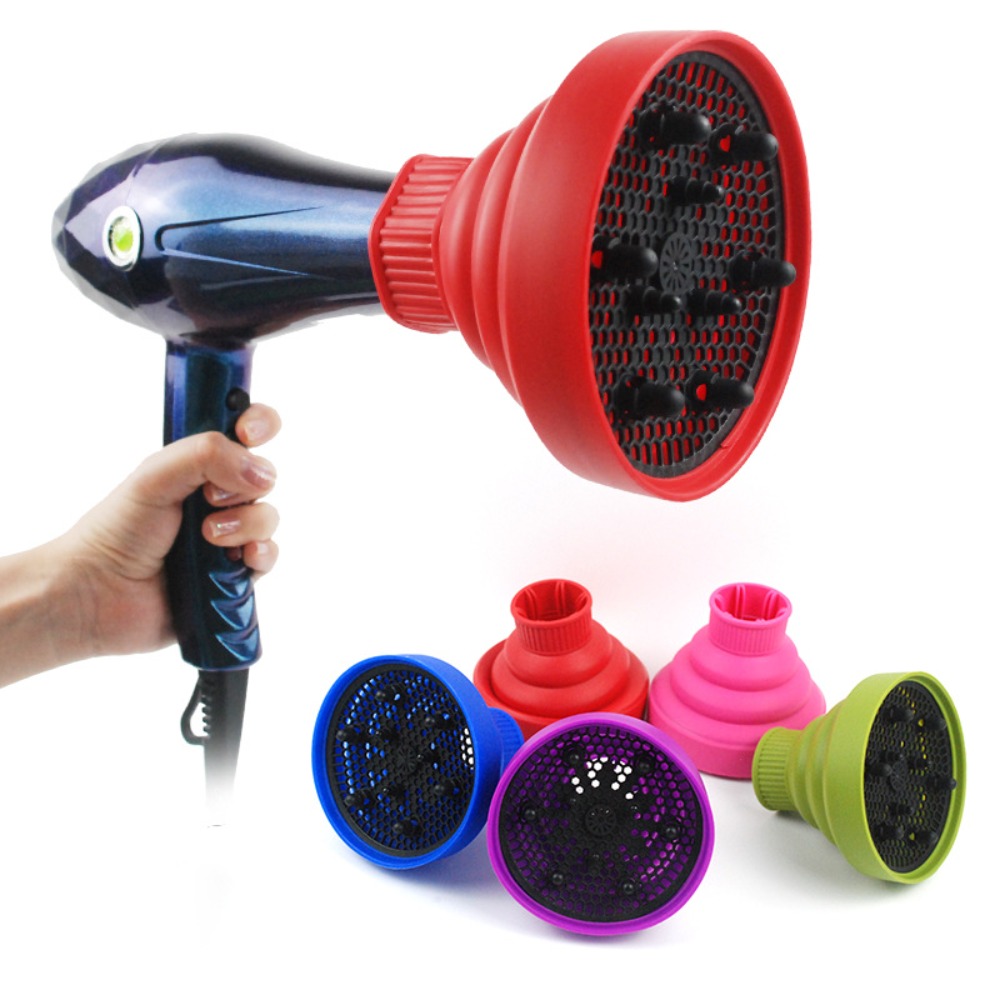 실리콘 헤어드라이어 디퓨저 커버, 접이식 온도 저항 헤 - Hair Dryer Diffuser Attachment Universal 리뷰 및 가격