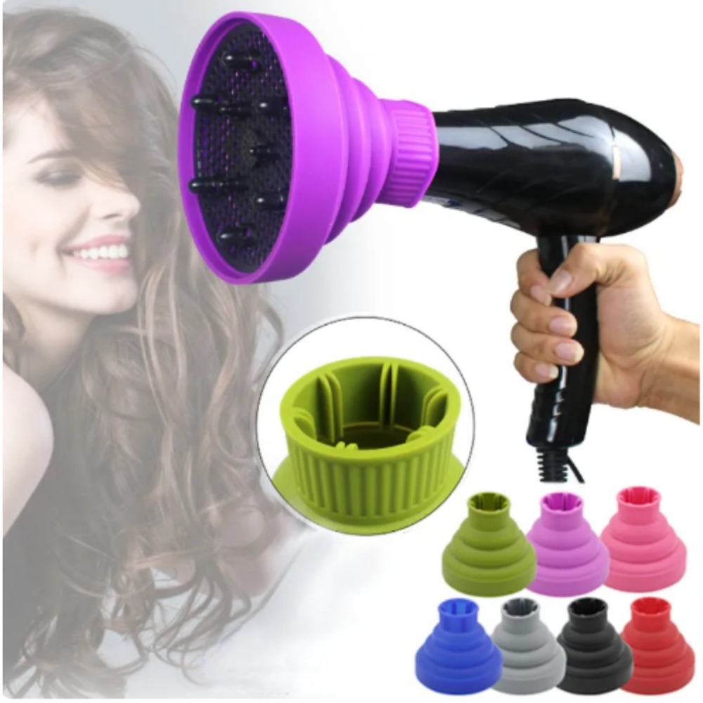 실리콘 헤어드라이어 디퓨저 커버, 접이식 온도 저항 헤 - Hair Dryer Diffuser Attachment Universal 리뷰 및 가격