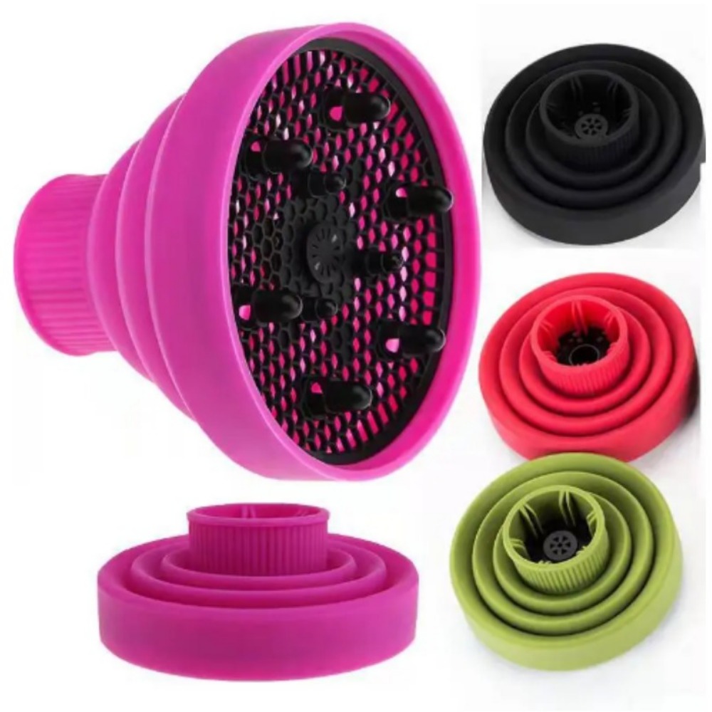 실리콘 헤어드라이어 디퓨저 커버, 접이식 온도 저항 헤 - Hair Dryer Diffuser Attachment Universal 리뷰 및 가격