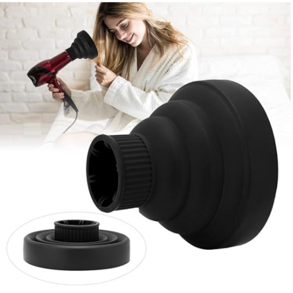 실리콘 헤어드라이어 디퓨저 커버, 접이식 온도 저항 헤 - Hair Dryer Diffuser Attachment Universal 리뷰 및 가격
