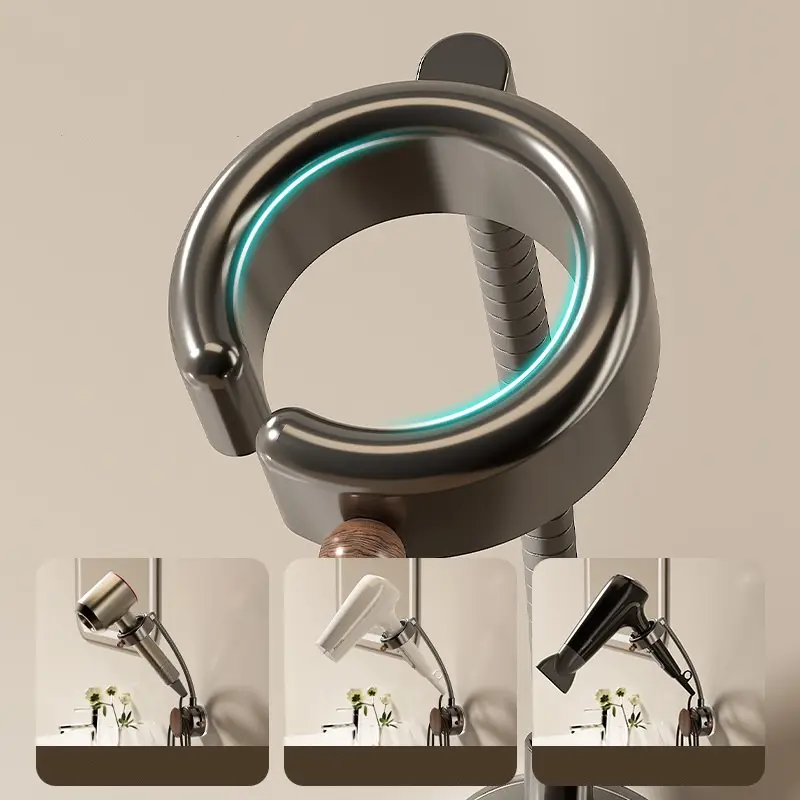 핸즈프리 편의를 위한 흡착식 헤어 드라이어 스탠드, 벽 - Hair Dryer Stand Hands Free Floor 리뷰 및 가격