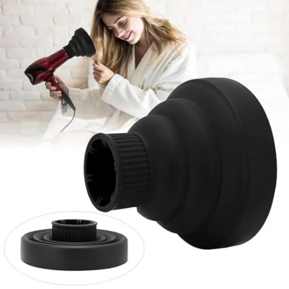 1Pc 실리콘 헤어드라이어 디퓨저 커버 접이식 온도 방 - Hair Dryer Diffuser Attachment Universal 리뷰 및 가격