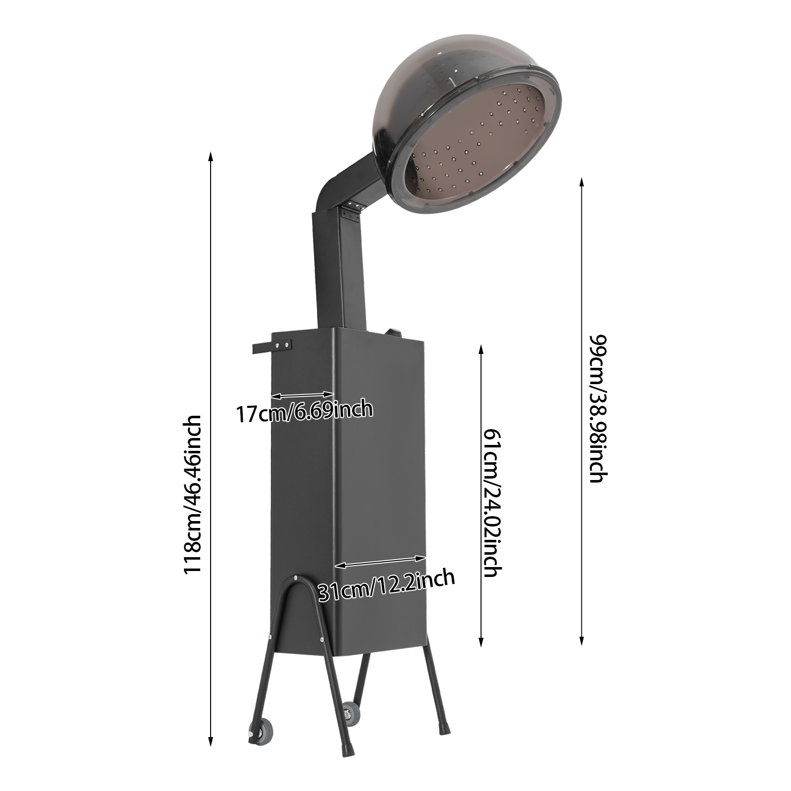 전문가용 살롱 헤어 드라이어 후드 1200W, 조절 가 - Hair Salon Hood Dryer Professional 리뷰 및 가격