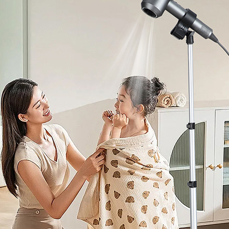 휴대용 헤어드라이어 홀더, 수직 조절 가능 랙, 바닥  - Hair Dryer Stand Hands Free Floor 리뷰 및 가격