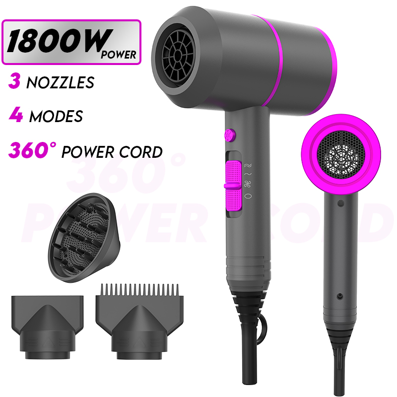 VoluVibe 전문가용 이온 헤어 드라이어, 강력하고 - Hair Blow Dryer Low Noise Powerful 리뷰 및 가격