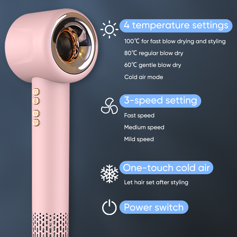 헤어 도구 이온 헤어 드라이어 전문가용 브러시리스 모터 - High Speed Hair Dryer Brushless 110000Rpm 리뷰 및 가격