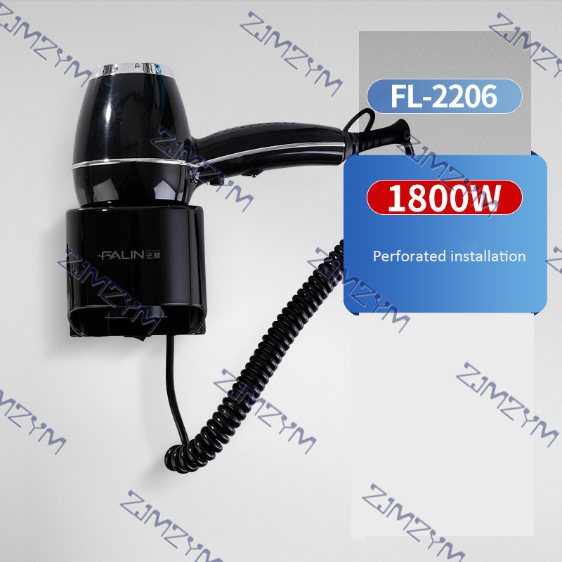 벽 장착형 고출력 헤어 드라이어, 가정 및 호텔용 냉풍 - Wall Mount Hotel Hair Dryer 1800W 리뷰 및 가격
