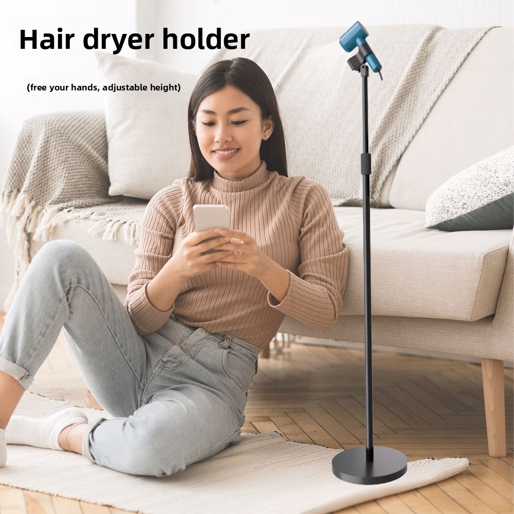높이 조절이 가능한 핸즈프리 헤어 드라이어 스탠드, 바 - Hair Dryer Stand Hands Free Floor 리뷰 및 가격