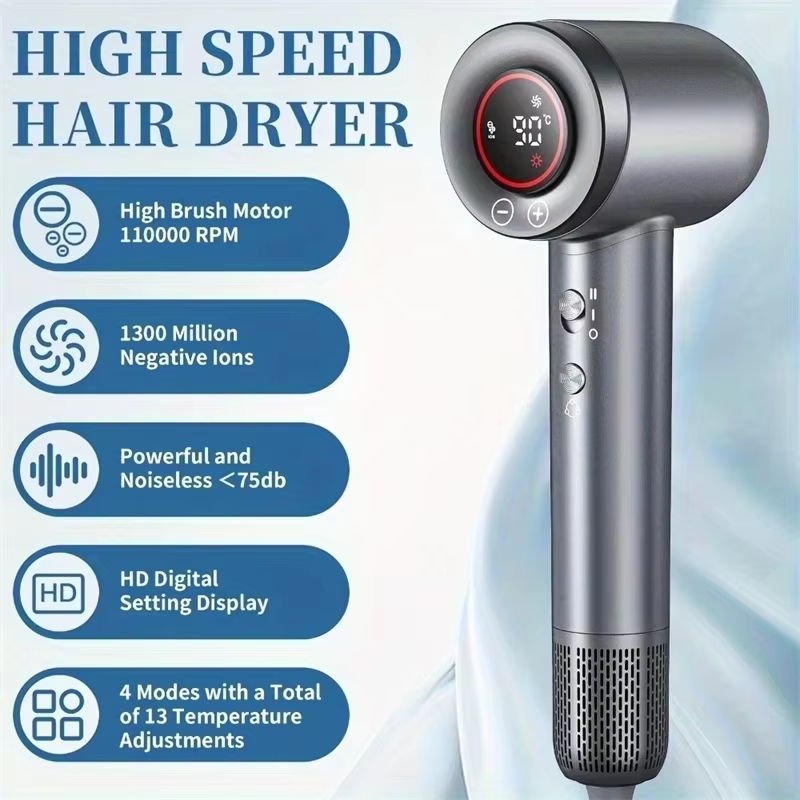 고속 헤어 드라이어 110000RPM, 저소음 브러시리 - High Speed Hair Dryer Brushless 110000Rpm 리뷰 및 가격