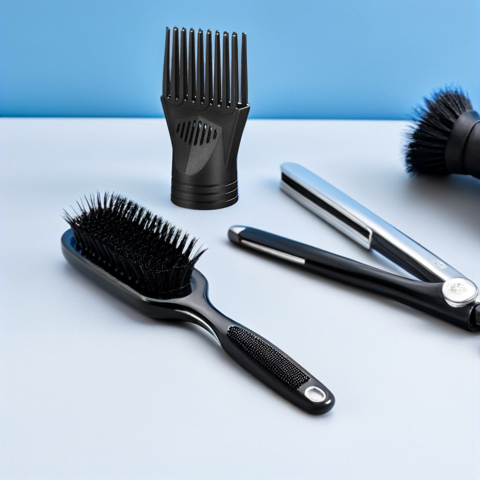 5개 세트 헤어 드라이어 액세서리, 빗 모양 노즐 포함 - Hair Dryer Styling Comb Attachment 리뷰 및 가격
