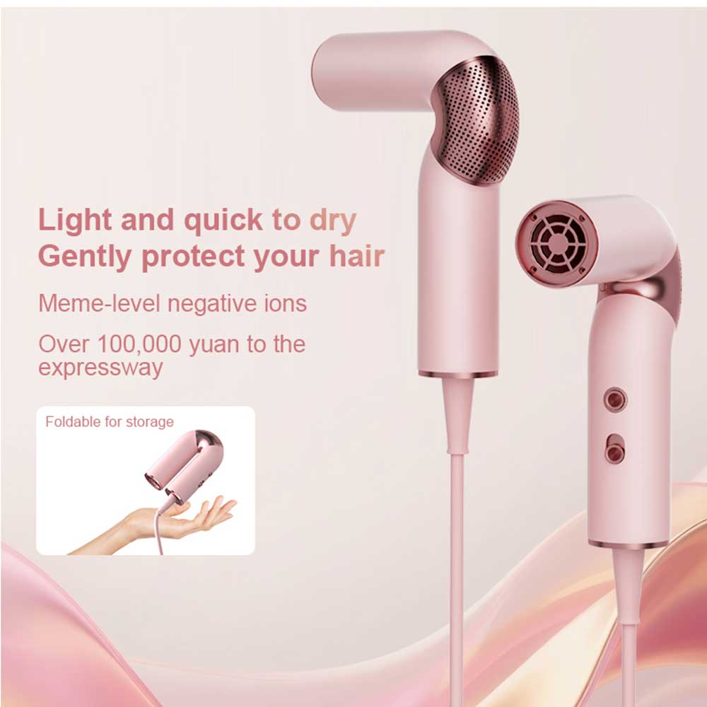 2025 휴대용 접이식 미니 헤어 드라이어 110000 - Foldable Travel Hair Dryer Brushless 리뷰 및 가격
